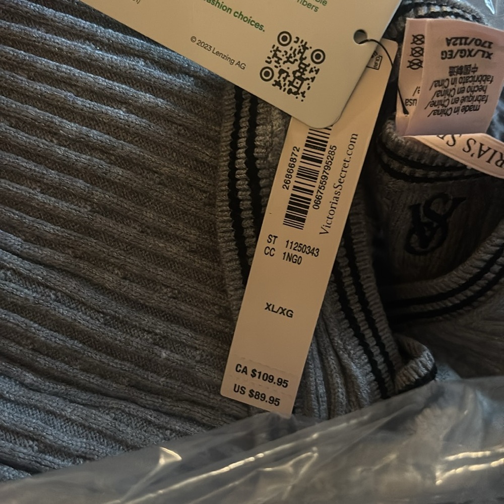 Victoria Secret Luxe Cable Knit Long Slip Dress - Picture 6 of 6